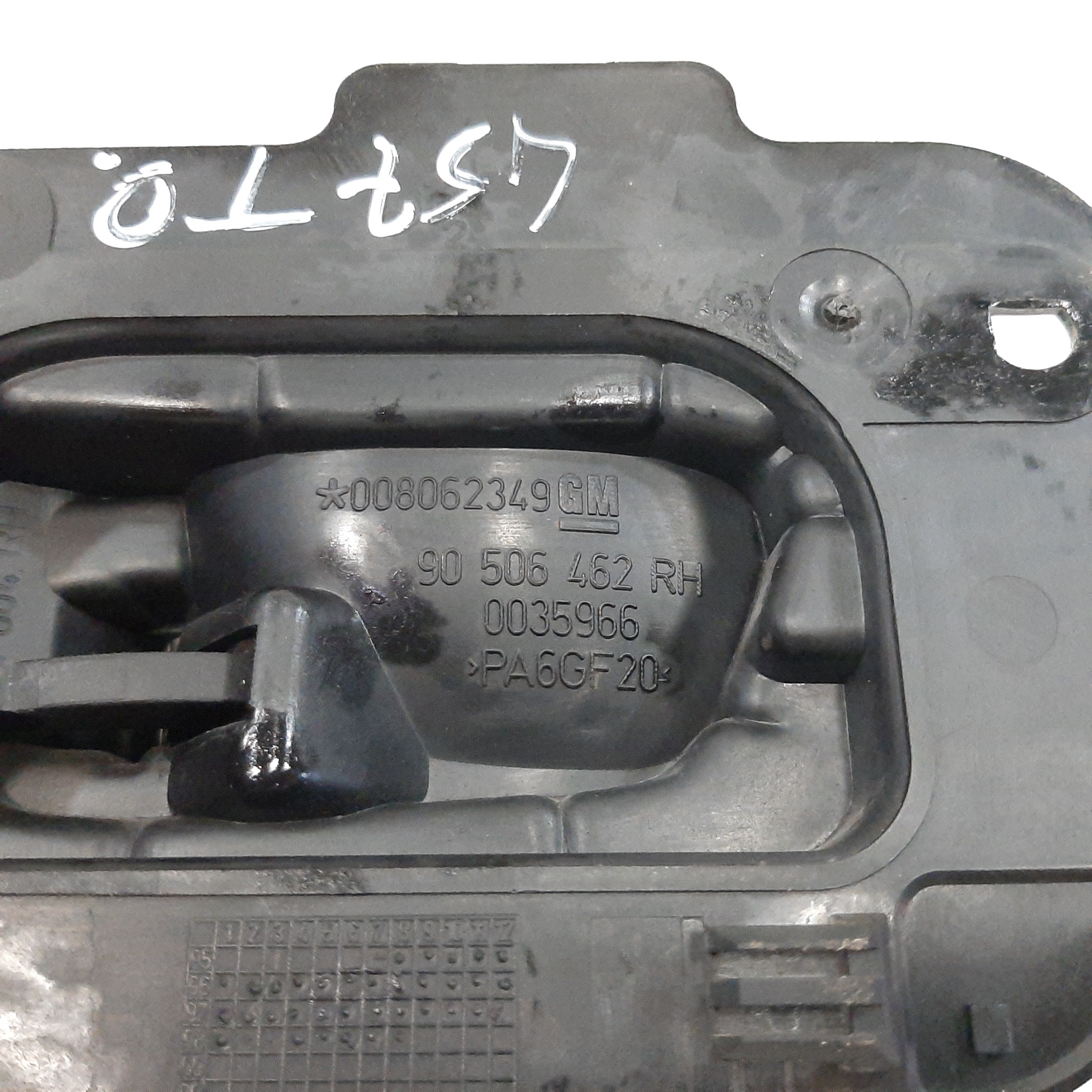 Maçaneta Interna Traseira Direita Gm Vectra 1997 1998 A 2005 7