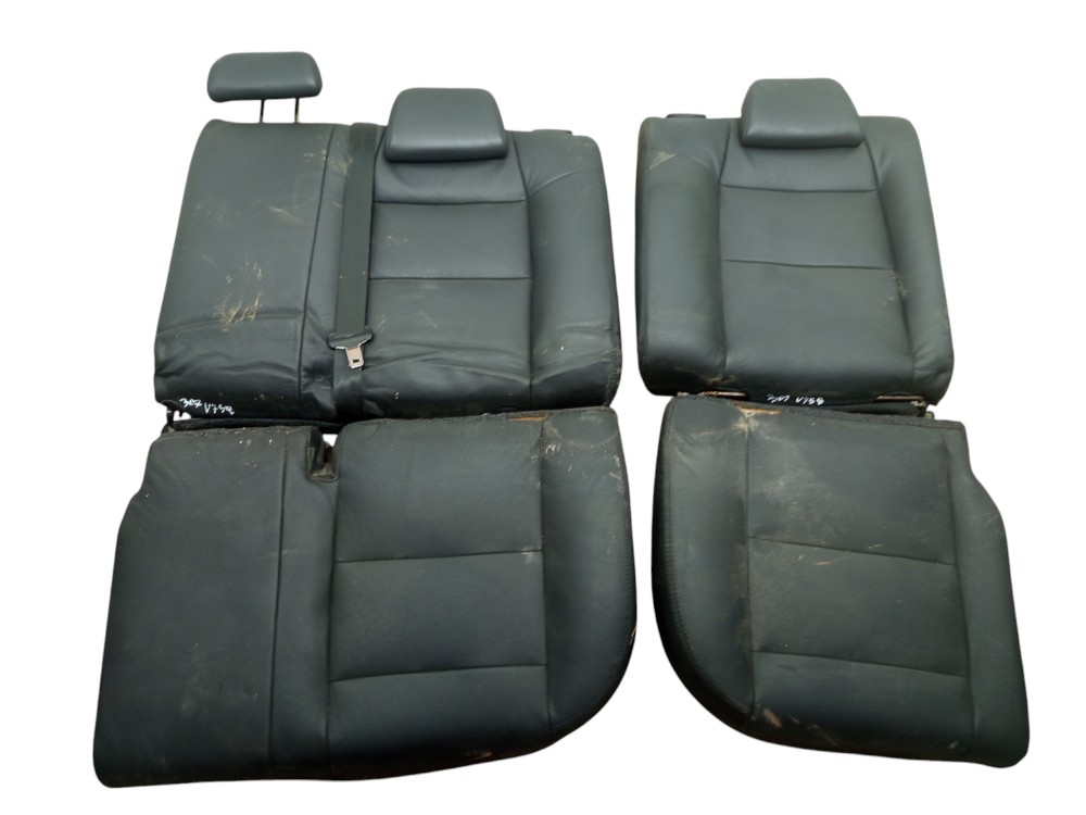 Jogo Bancos Couro Peugeot 307 2001 2002 A 2012  Preto 8