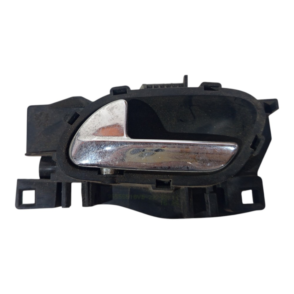 Maçaneta Interna Dianteira Citroen C4 Pallas 2007 A 2013 Preto E Cromado Dianteira 1
