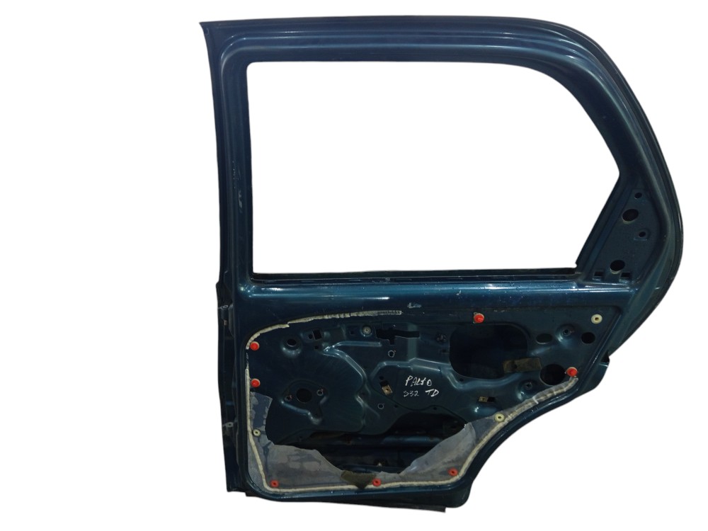 Porta Traseira Direita Fiat Palio Siena 1996 1997 A 2008 Traseira Direito Verde 7
