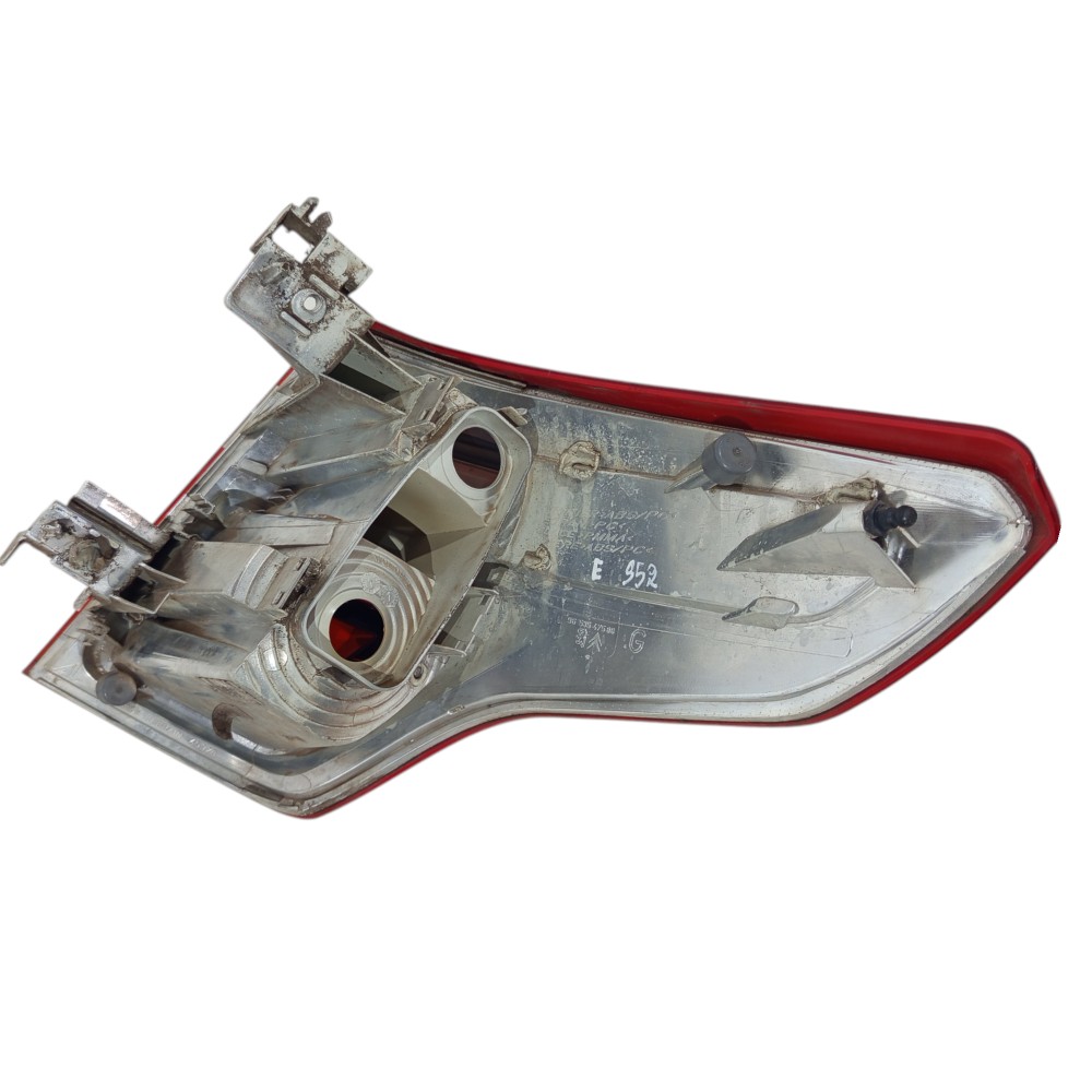 Lanterna Traseira Esquerda Citroen C4 Picasso 2006 A 2013 Esquerdo/motorista Vermelho 3
