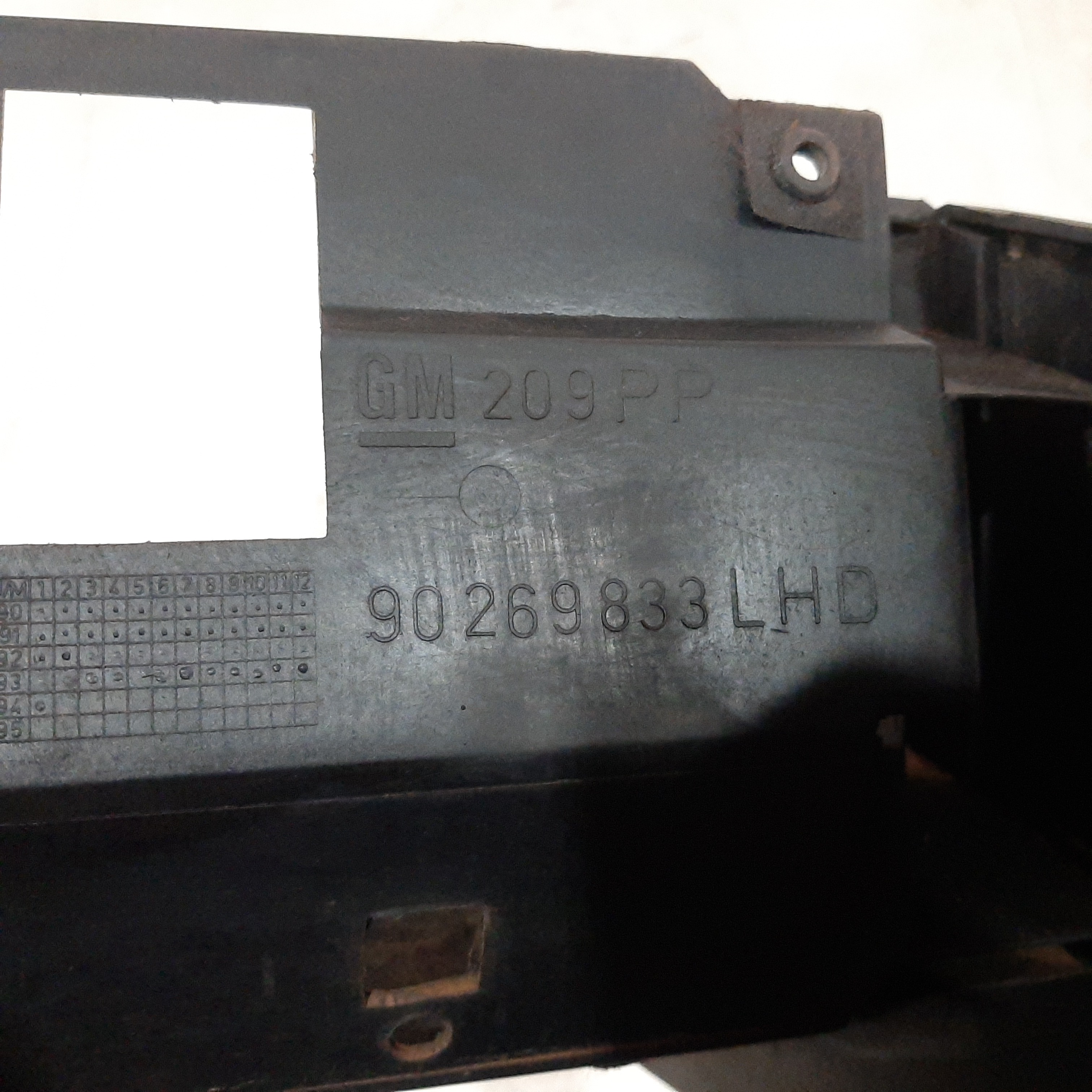 Console Central Gm Chevrolet Vectra 1993 A 1996 90269833lhd 7