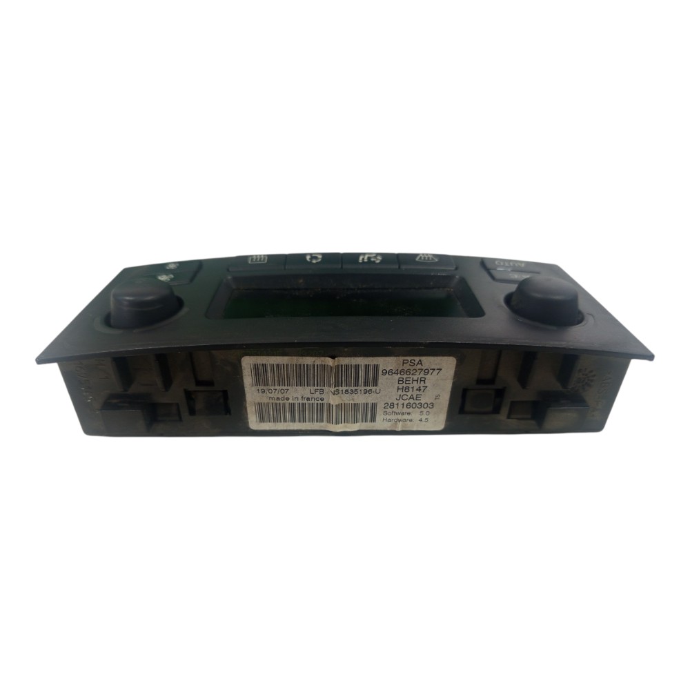 Comando Ar Condicionado Digital Peugeot 307 2007 2008 A 2012 7