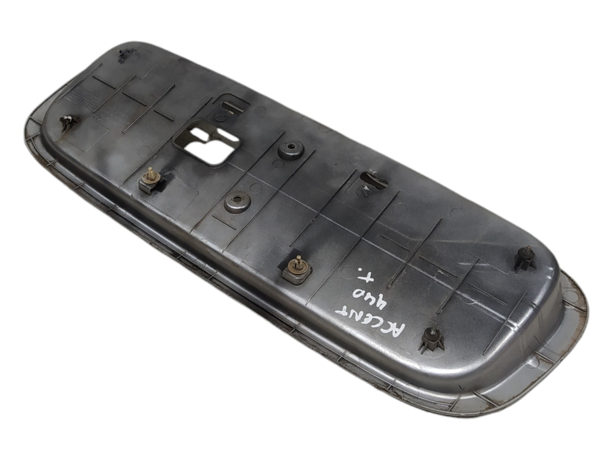 Acabamento Placa Traseira Hyundai Accent 1995 1996 A 1999 Prata 6