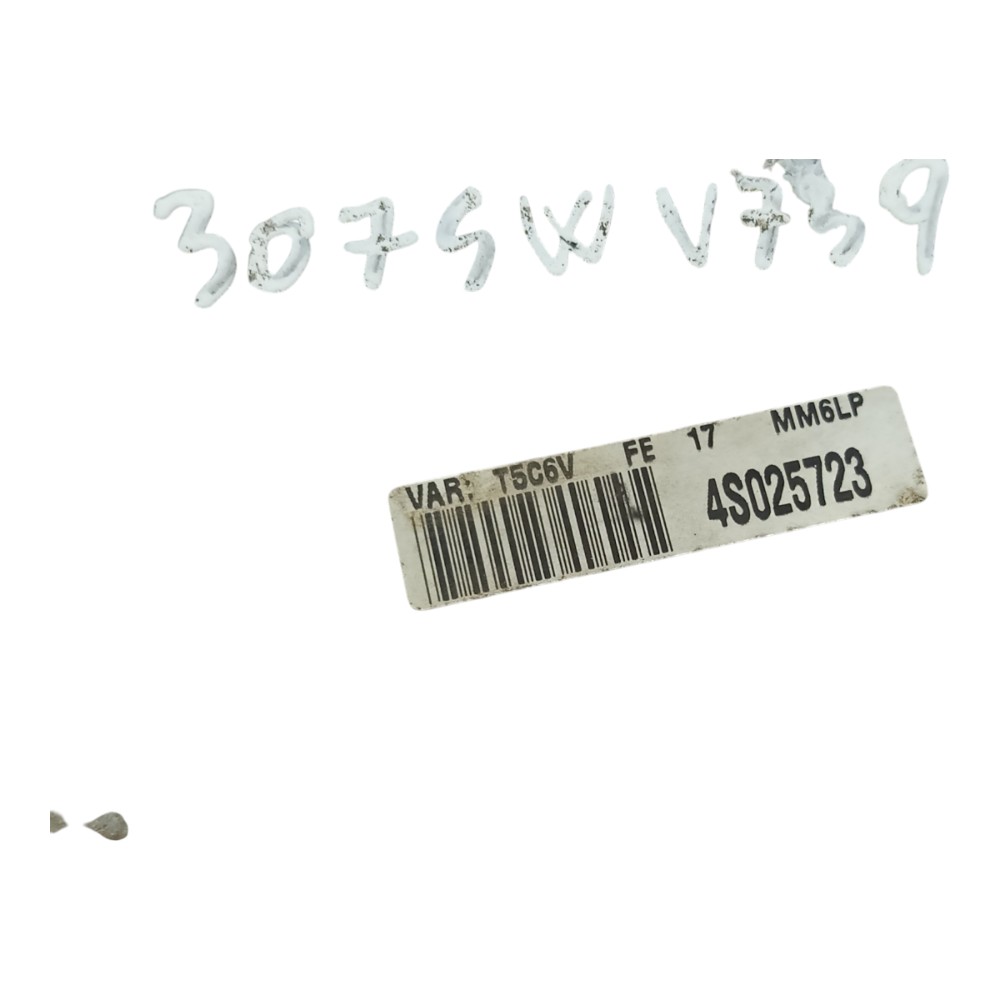 Módulo Injeção Peugeot 307 Sw 2.0 16v 2002 2003 2004 A 2012 6