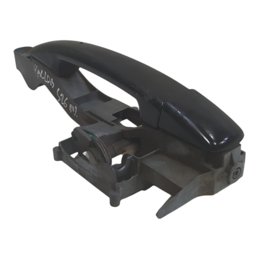 Maçaneta Externa Dianteira Direita Citroen C4 2007 A 2013 Preto Dianteira 7