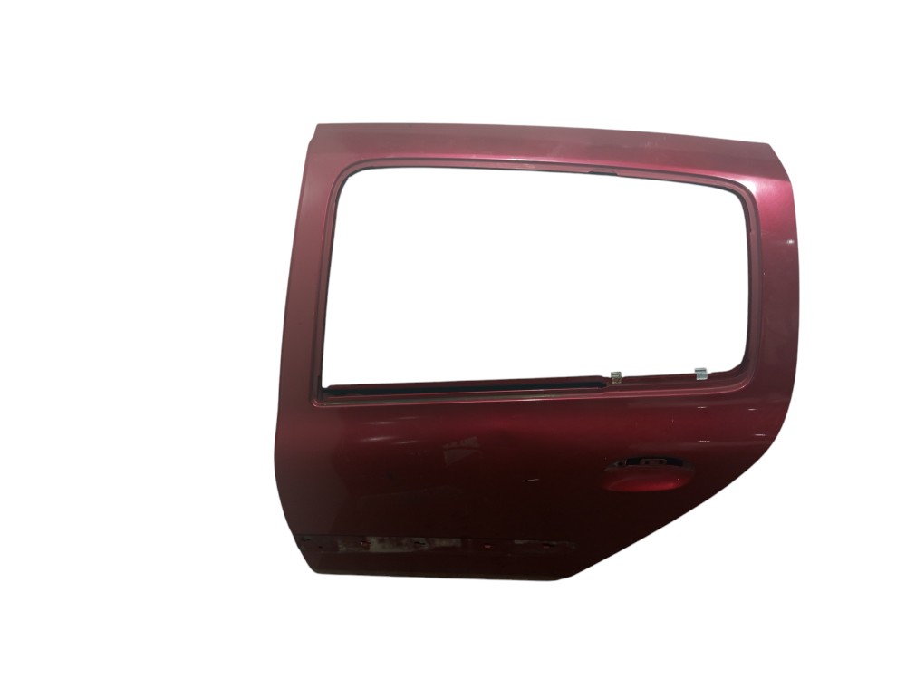 Porta Traseira Esquerda Renault Clio 2000 A 2001 Usado  Traseira Esquerdo Vermelha 5