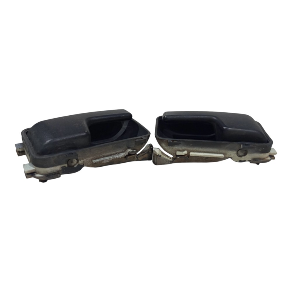 Par Maçaneta Interna Fiat Uno Premio Fiorino 1992 A 1998 Preto 5