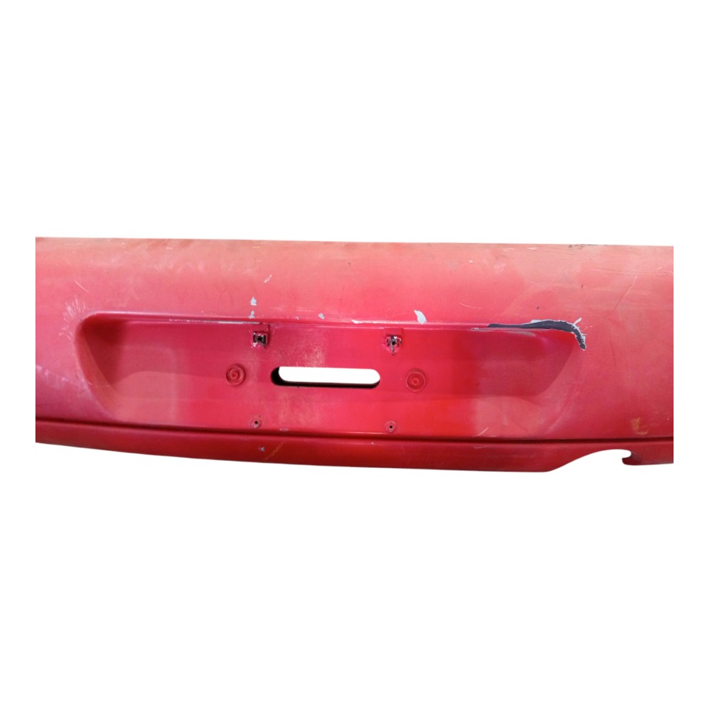 Parachoque Traseiro C/alma Guia Ford Fiesta 1996 A 2002 Verm 4
