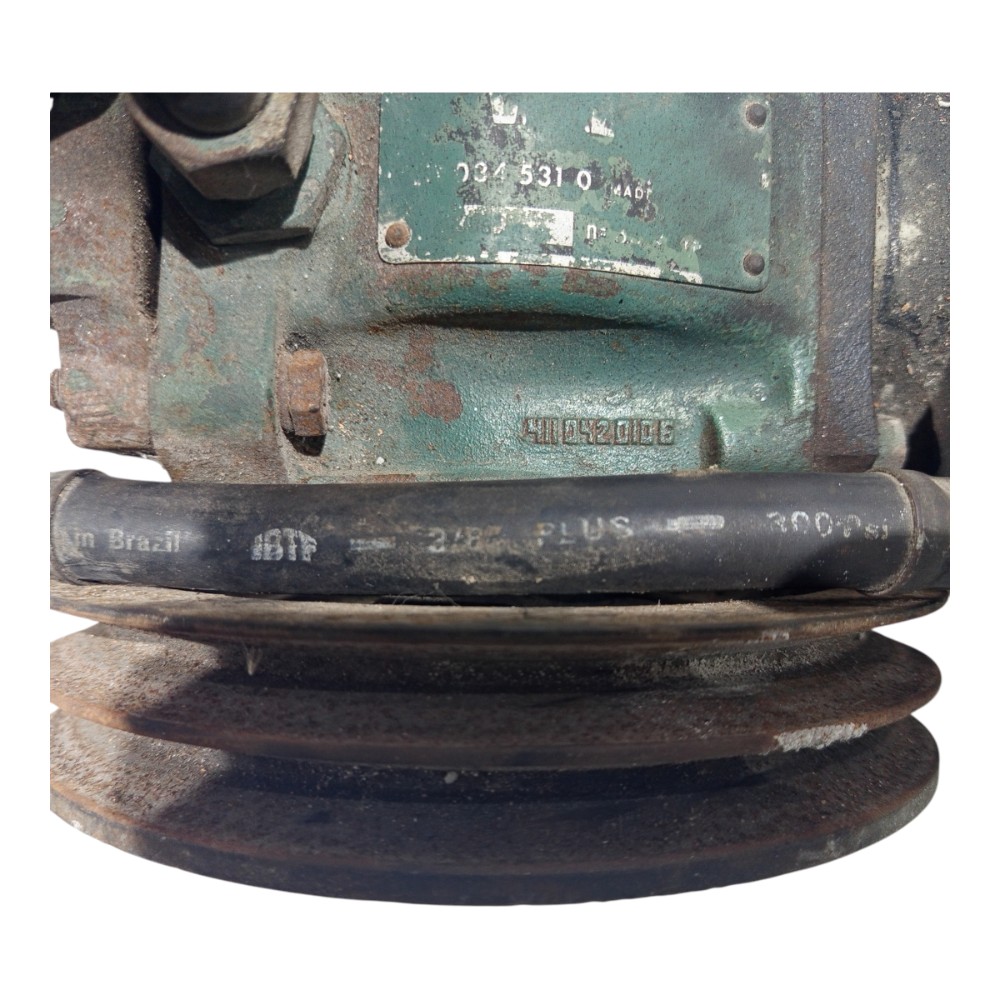 Compressor De Ar Scroll Semi Fechad 12v 75a Scania T112 1985 8