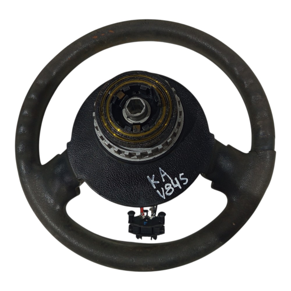 Volante Direção Ford Ka 1996 1997 1998 1999 2000 2001 A 2002 Preto 4