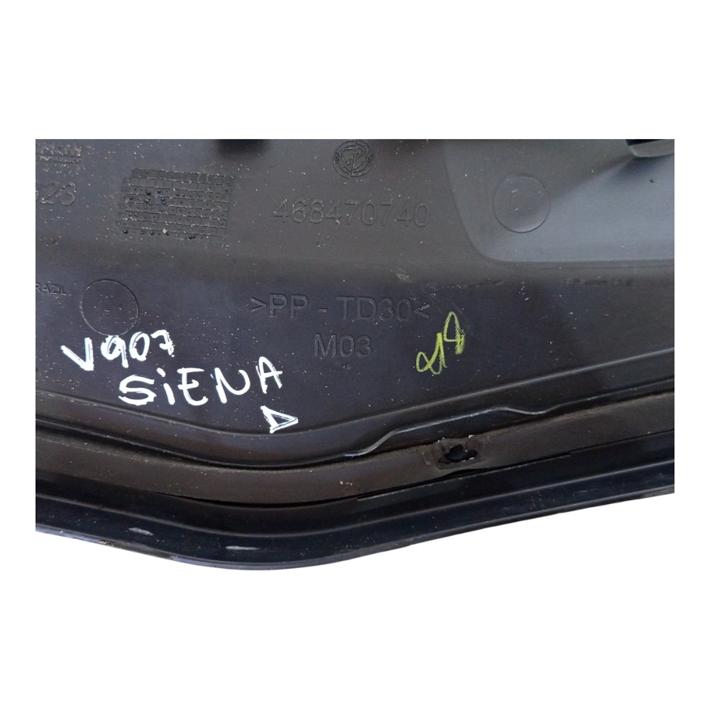 Grade Churrasqueira Fiat Palio/siena 2006 2007 2008 A 2012 Preto 5