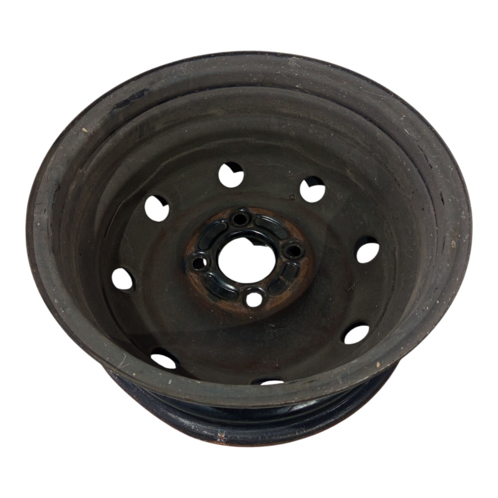 Roda Ferro Aro 14 4 Furos Peugeot 206 207 2006 A 2015 4