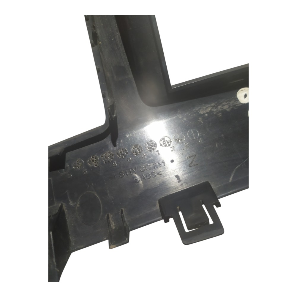 Moldura Central Multimídia Mitsubishi Lancer Gt 2012 A 2014 Preto 8