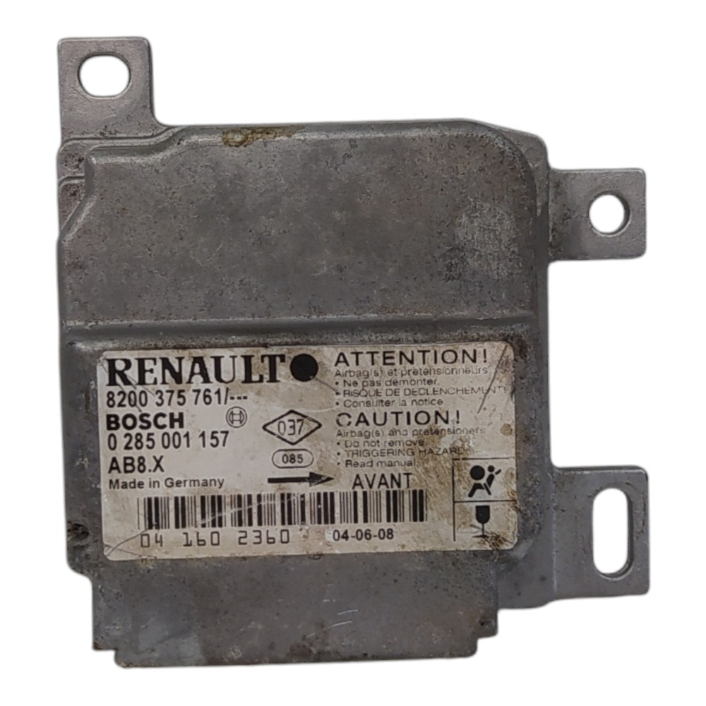Módulo airbag clio 605 kd1 8