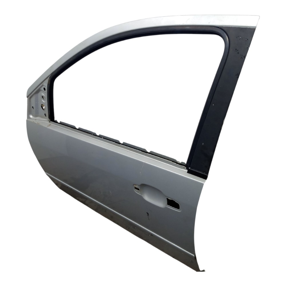 Porta Dianteira Esquerdo Ford Fiesta C/detalhes 2003 A 2014 Dianteira Esquerdo Prateado 4