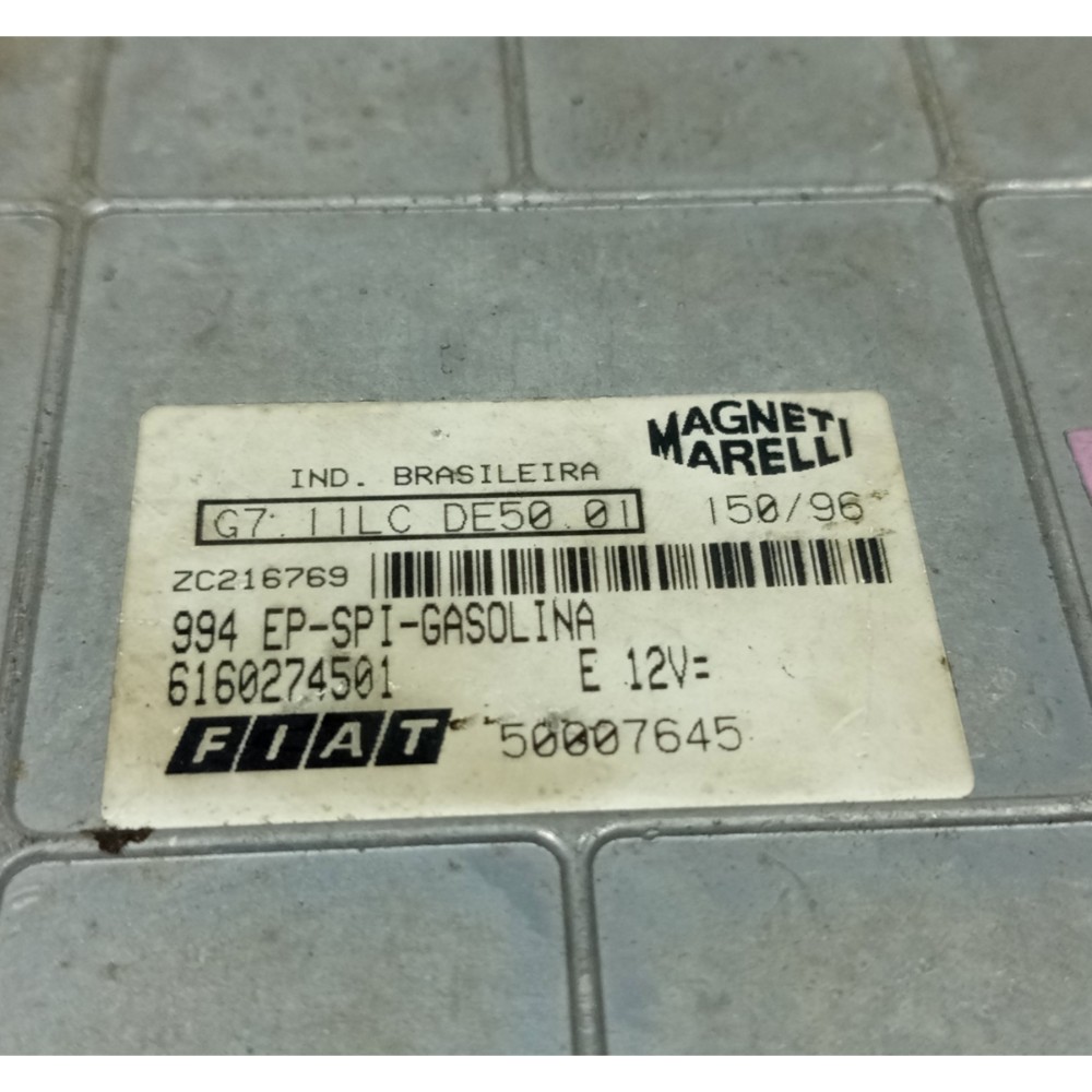 Módulo Injeção Fiat Uno Mille 1.0 1995 1996 1997 1998 A 2003 7