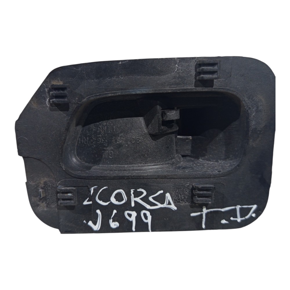 Maçaneta Interna Traseira Direita Corsa 1994 A 2001 90431364 Preto Traseira 5