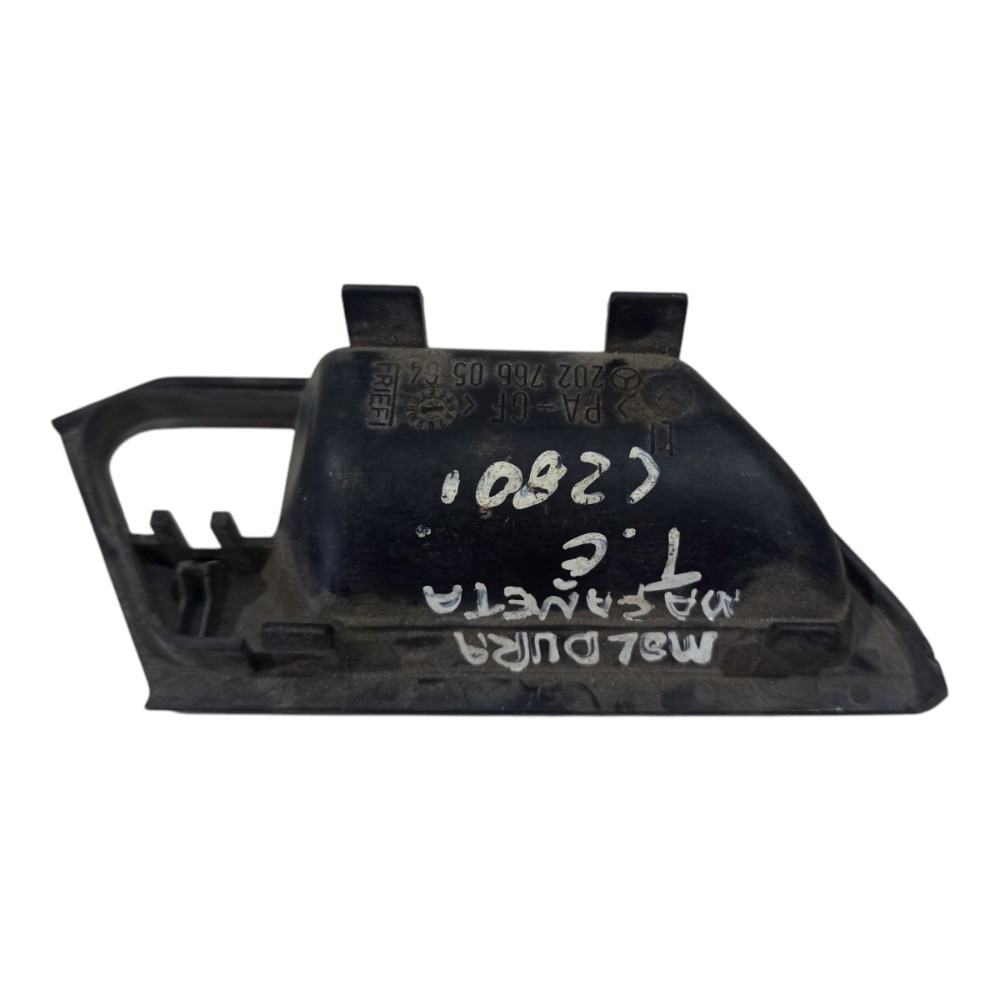 Moldura Maçaneta Inter Traseira Mercedes C280 1995/2005 Preto Traseira 6