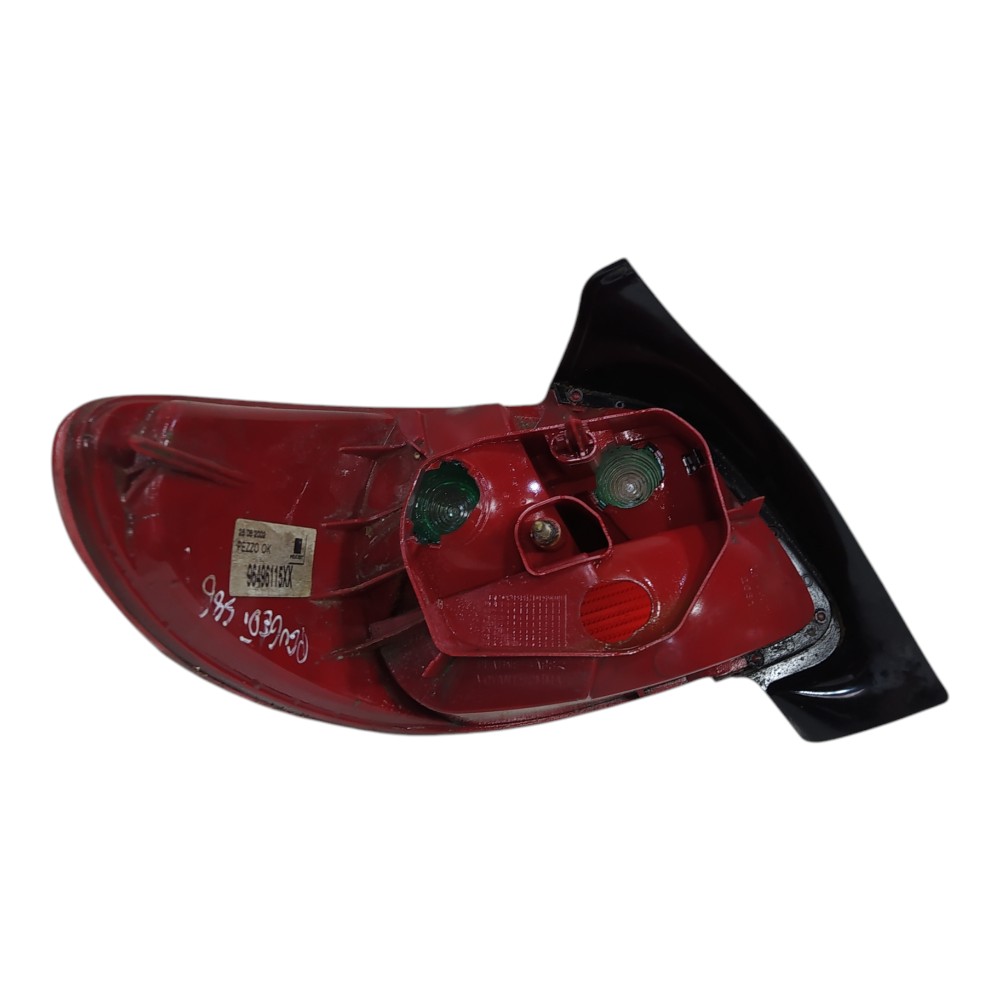 Lanterna Traseira Direita Peugeot 206 1999 2000 2001 A 2010 Vermelho 5