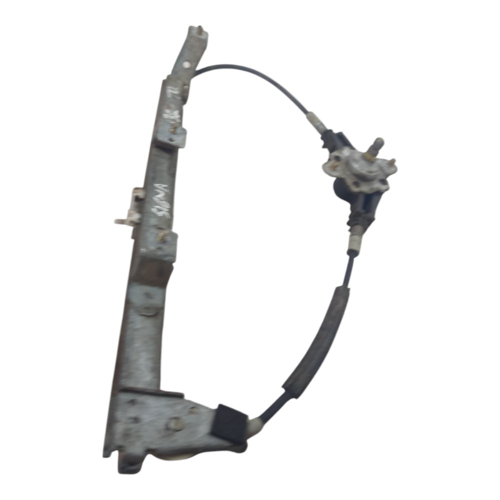 Maquina Vidro Traseira Dir Fiat Siena 2006 2007 2008 A 2012 Prata 2