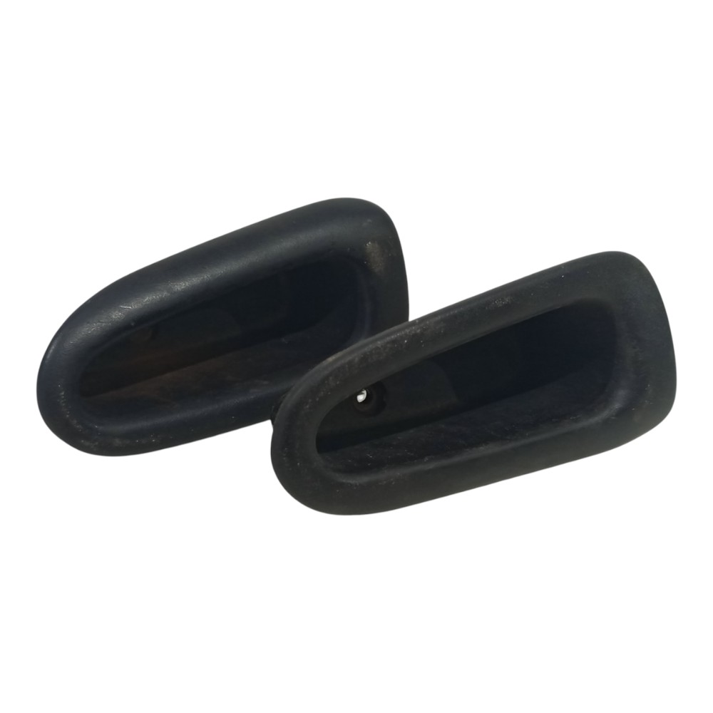 Kit Puxador Interno Traseiro Peugeot 206 2001 2002 A 2012 Preto 2