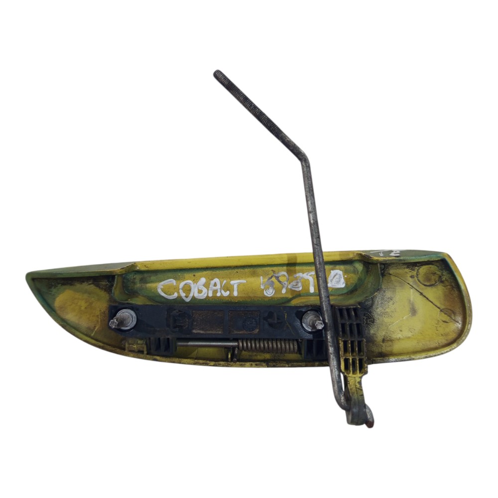 Maçaneta Externa Traseira Esquerda Gm Cobalt 2011 A 2016 Amarelo Traseira 2