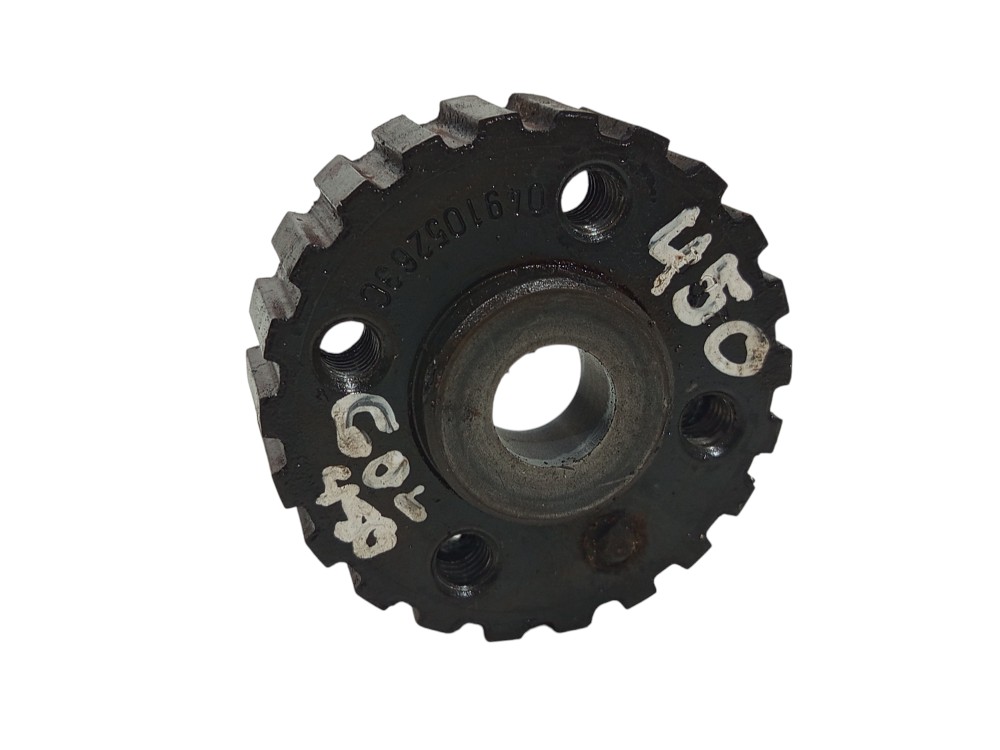 Polia Dentada Virabrequim Vw Gol 1.6 8v 1986 1987 A 1996 6