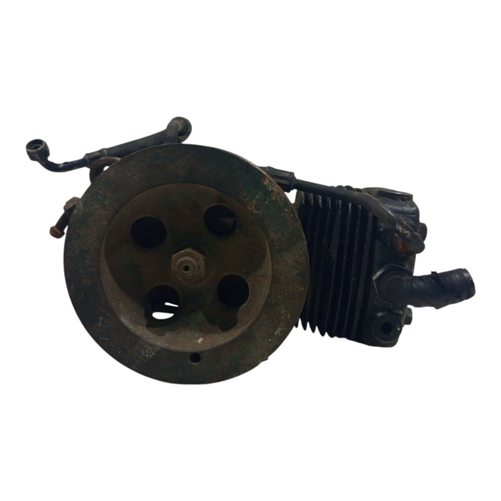 Compressor De Ar Scroll Semi Fechad 12v 75a Scania T112 1985 4