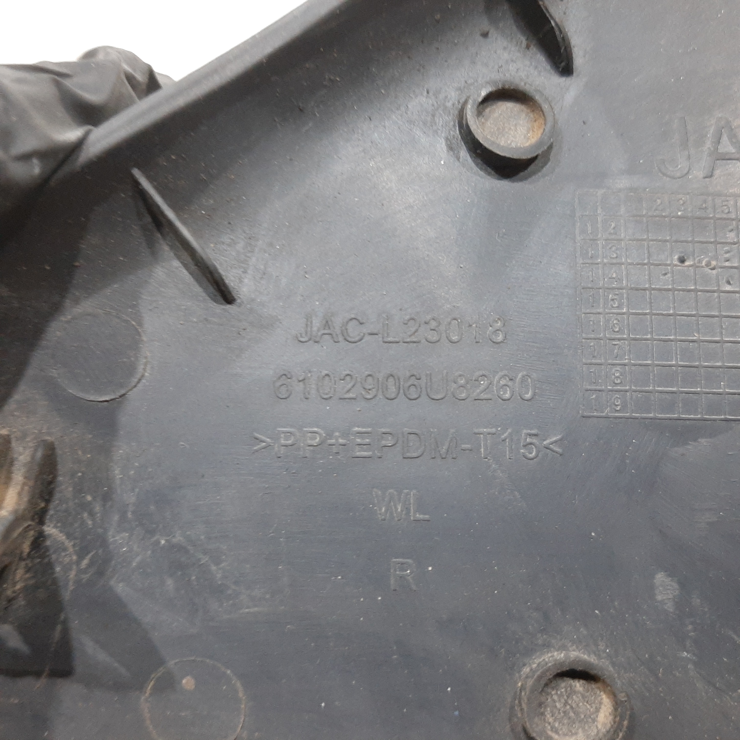 Acabamento Interno Retrovisor Direito Jac J3 2010 A 2015 8