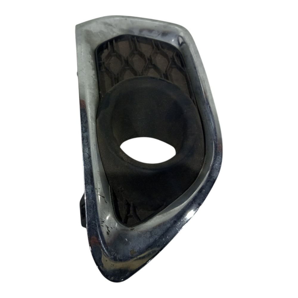 Moldura Farol Milha Renault Sandero Logan 2014 2015 A 2019 Cromado E Preto Esquerdo 6
