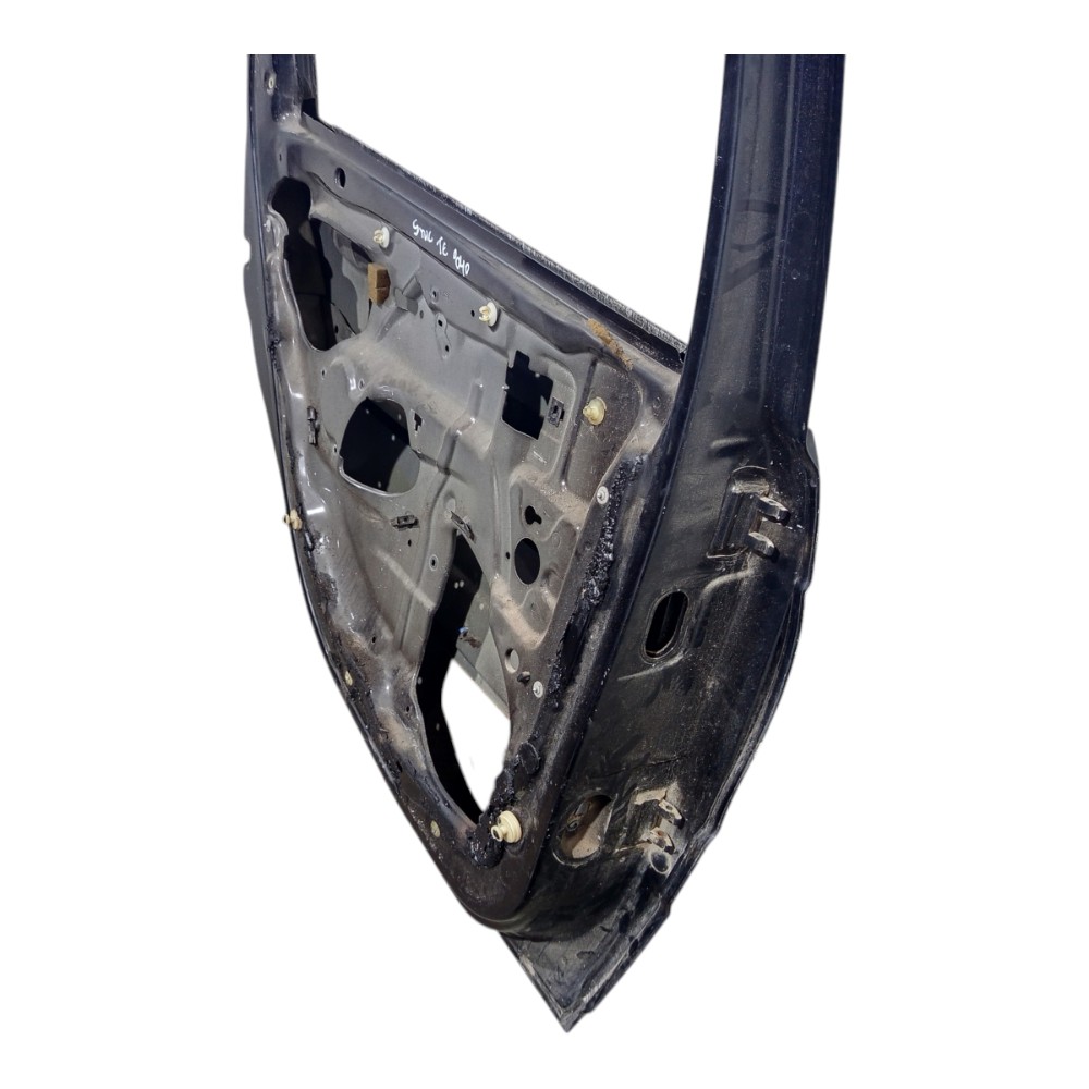 Porta Preta Traseira Esquerda Renault Scenic 2000 01 A 2012  Traseira Direira Preto 5