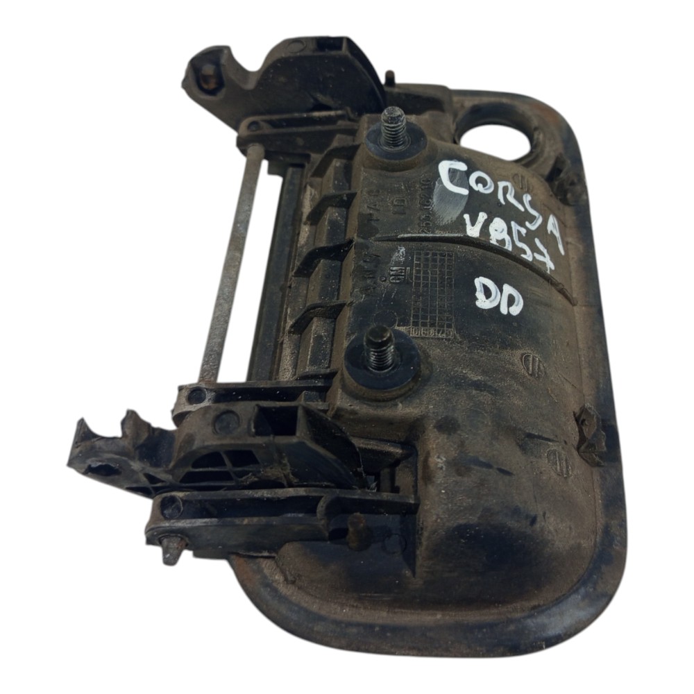 Maçaneta Externa Dianteiro Direit Gm Corsa Astra 1998 A 2002 Preto Dianteira/traseira 4