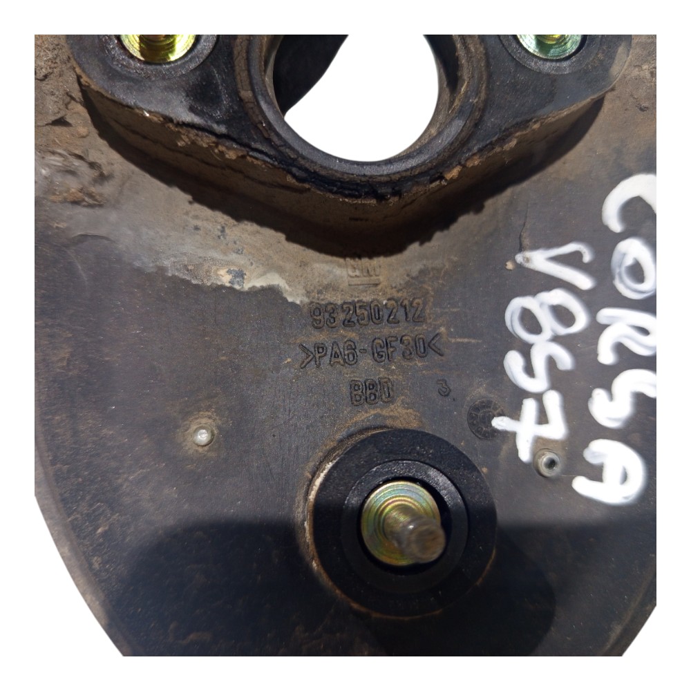 Moldura Acabamento Fechadura Macaneta Port Corsa 1994 A 2001 Cinza 3