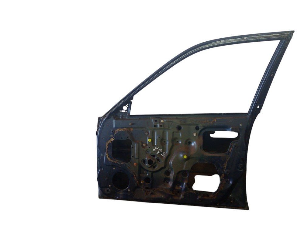 Porta Dianteira Direita Honda Civic 1996 1997 1998 A 2000 Dianteira Direito Azul 4