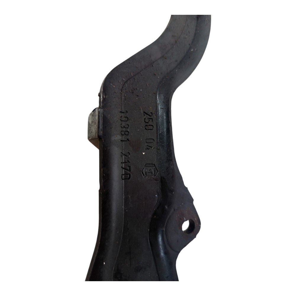 Pedal Freio Metalico Peugeot 307 2007 2008 2009 2010 A 2012 Preto 2