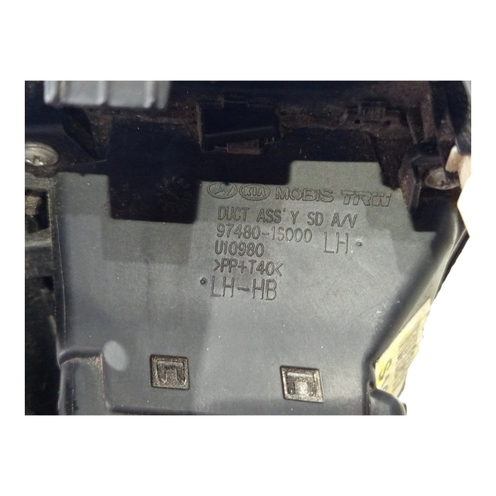 Difusor Ar Painel Central Le Hyundai Hb20 2013 2014 A 2019 6