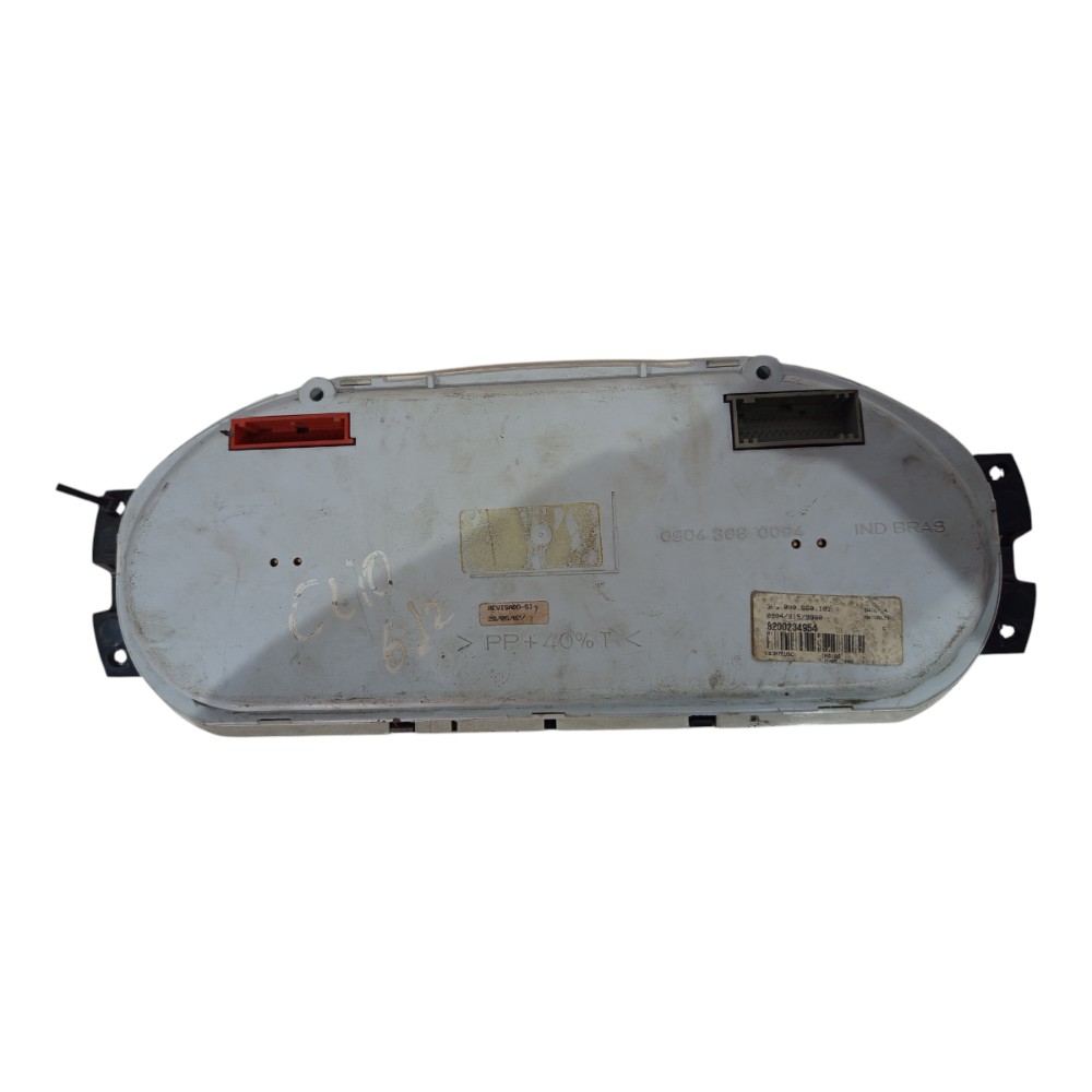 Painel Instrumentos Renault Clio 2001 2002 2003 2004 A 2007 Preto 3