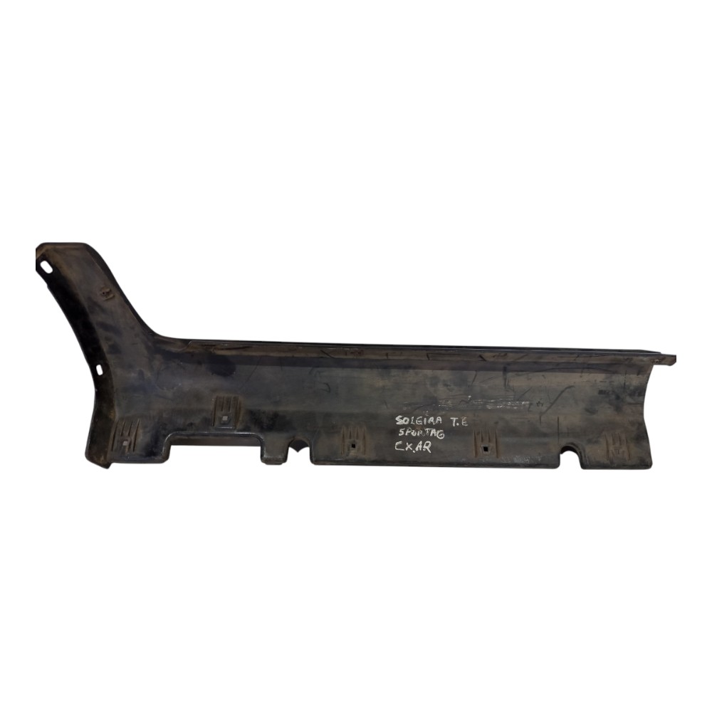 Spoiler Soleira Traseiro Le Kia Sportage 2005 2006 A 2010 Preto 6