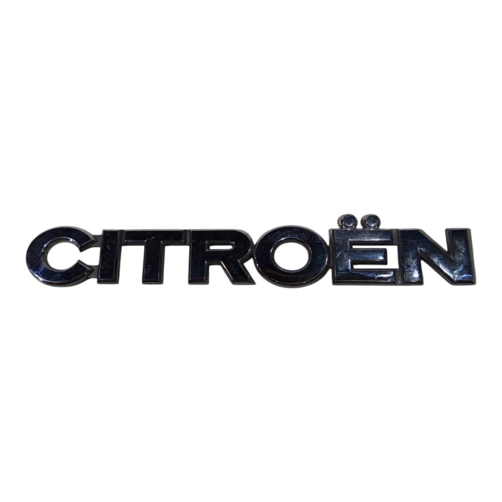 Emblema Tampa Traseira Citroen Xsara Picasso 2001 02 A 2008 Cromado 1