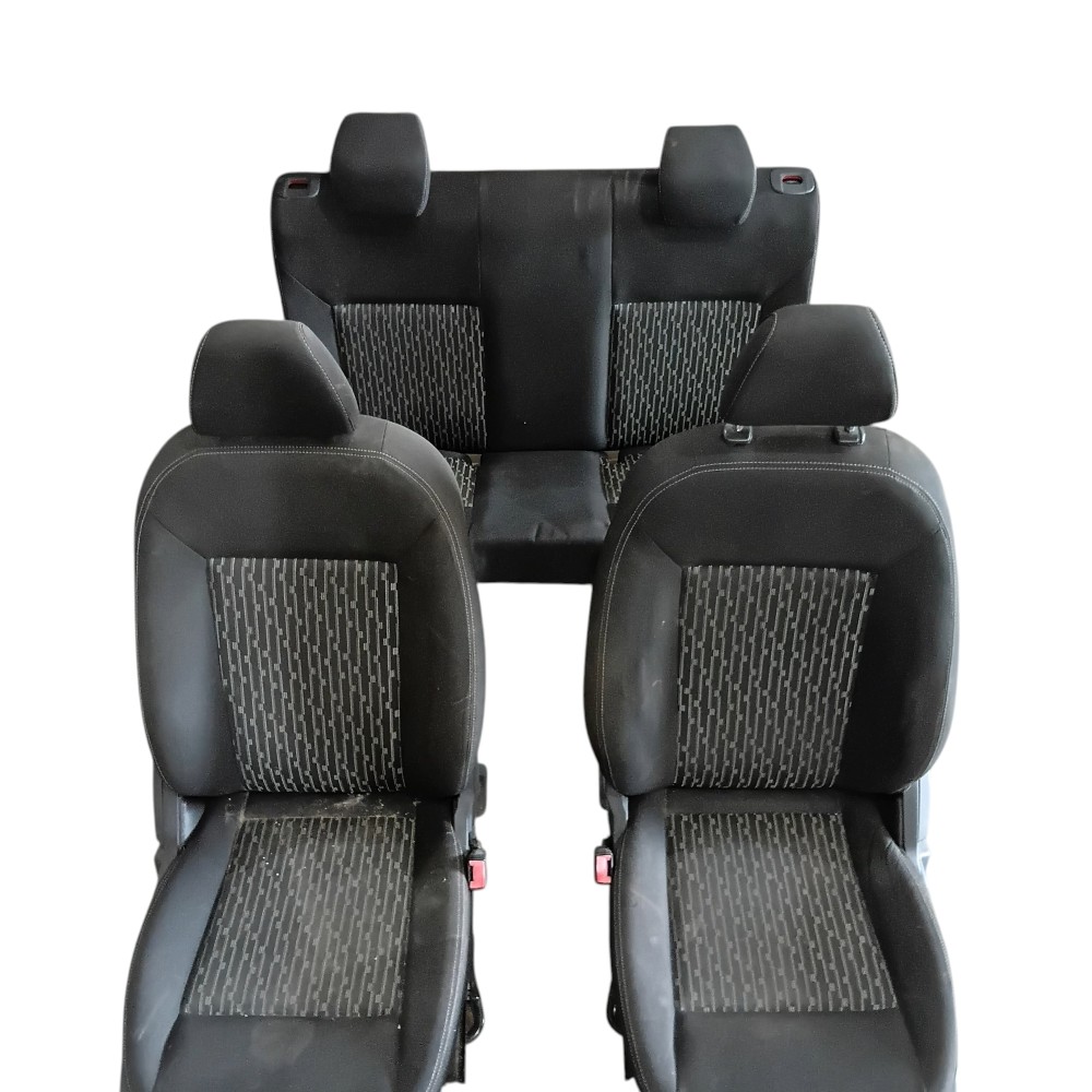 Jogo Banco Tecido Ford Ka 1.0 3cc Hatch Sedan 2014 A 2018 1