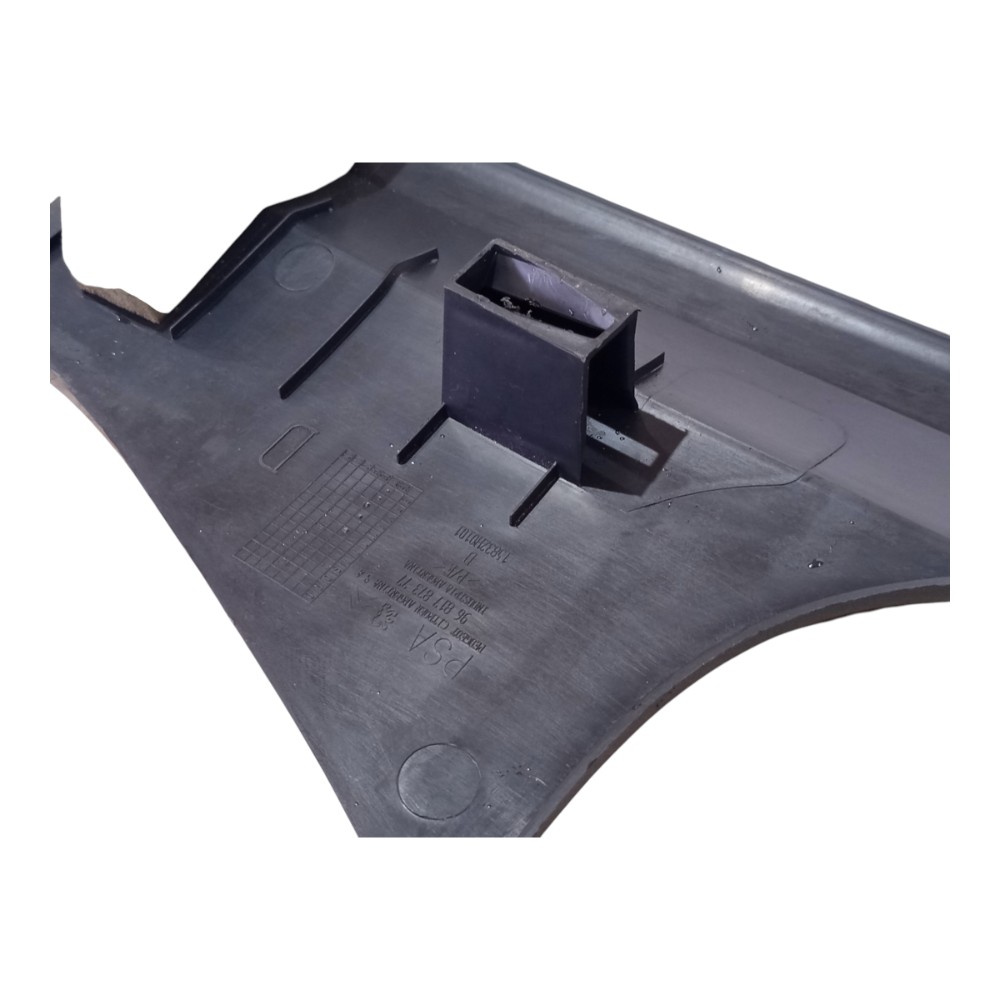 Acabamento Soleira Porta Tras Direita Citroen C4 2007 A 2013 Preto 6