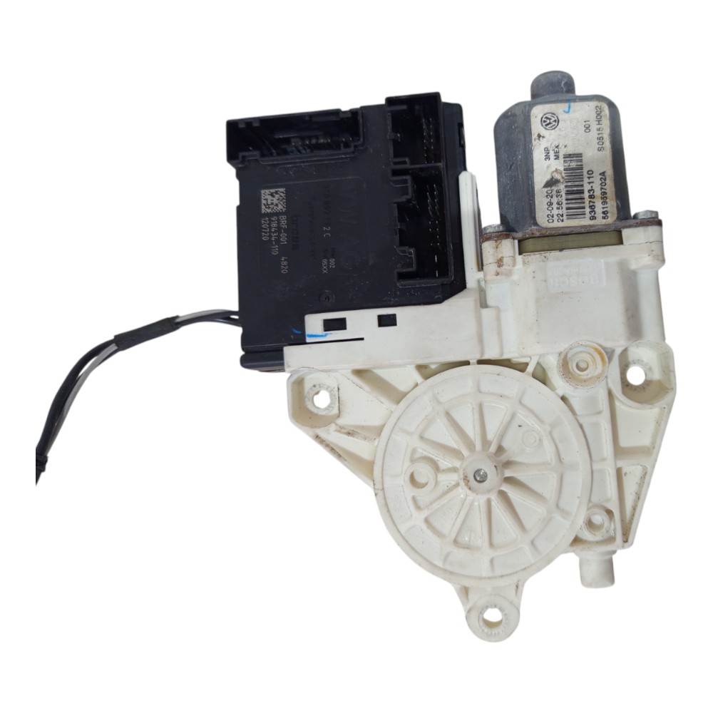 Motor Máquina Vidro Chicote Dianteiro Direito Jetta 13 A 14 2