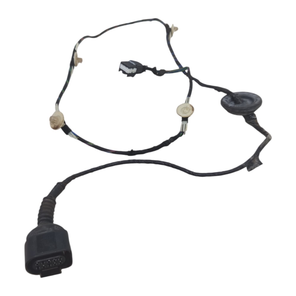 Chicote Fechadura Traseira Esquerda VW Touareg 2003 a 2010 1