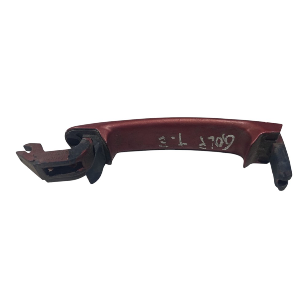 Maçaneta Externa Traseira Le Volkswagen Golf 1994 A 1999 Vermelho 6