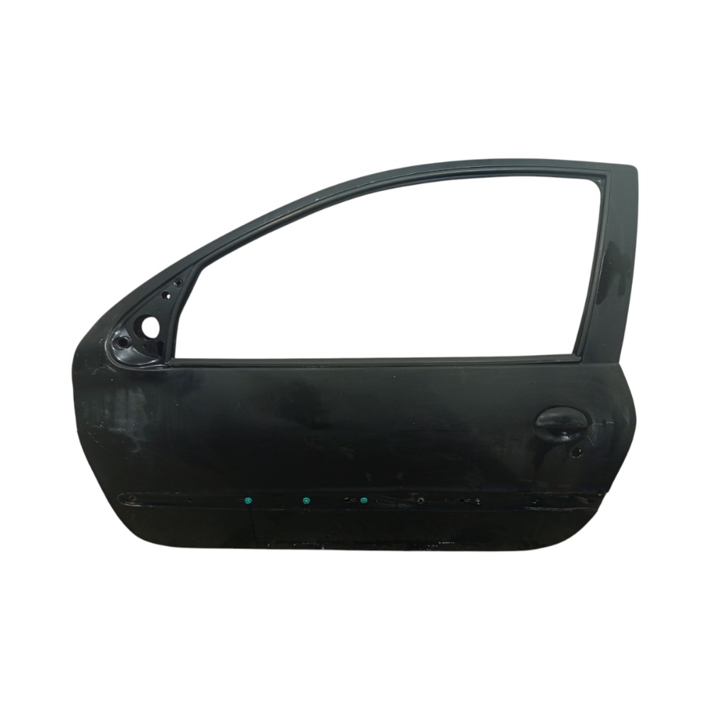 Porta Dianteira Esquerda Peugeot 206 Rallye 2p 2001 A 2007 Dianteira Esquerdo Preto 1