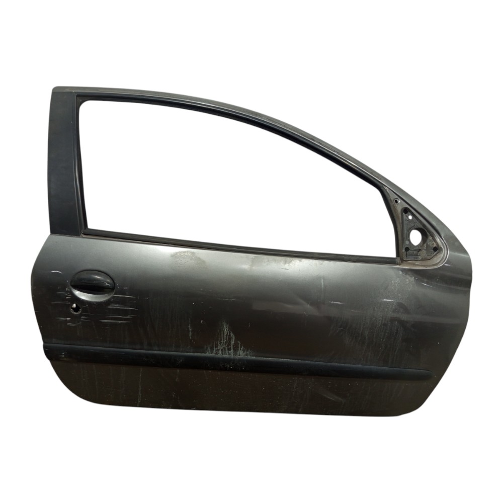 Porta Dianteira Direita Peugeot 206 2001 2002 2003 A 2012 Cinza 1