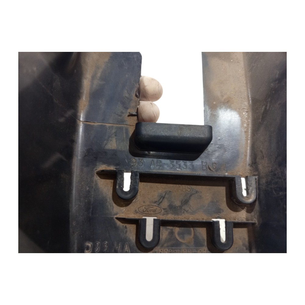 Moldura Imferior Chave Seta Direção Ford Escort 1997 A 2003 Preto 6