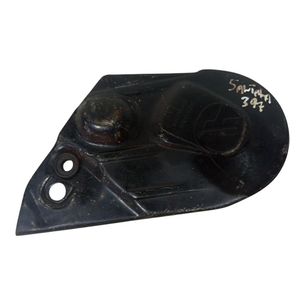 Tampa Capa Correia Dentada Metalica Vw Santana Gol 1987 A 99 Preto 1