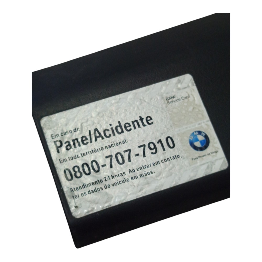 Acabamento Moldura Central Superior Porta Malas Bmw X5 2005 5
